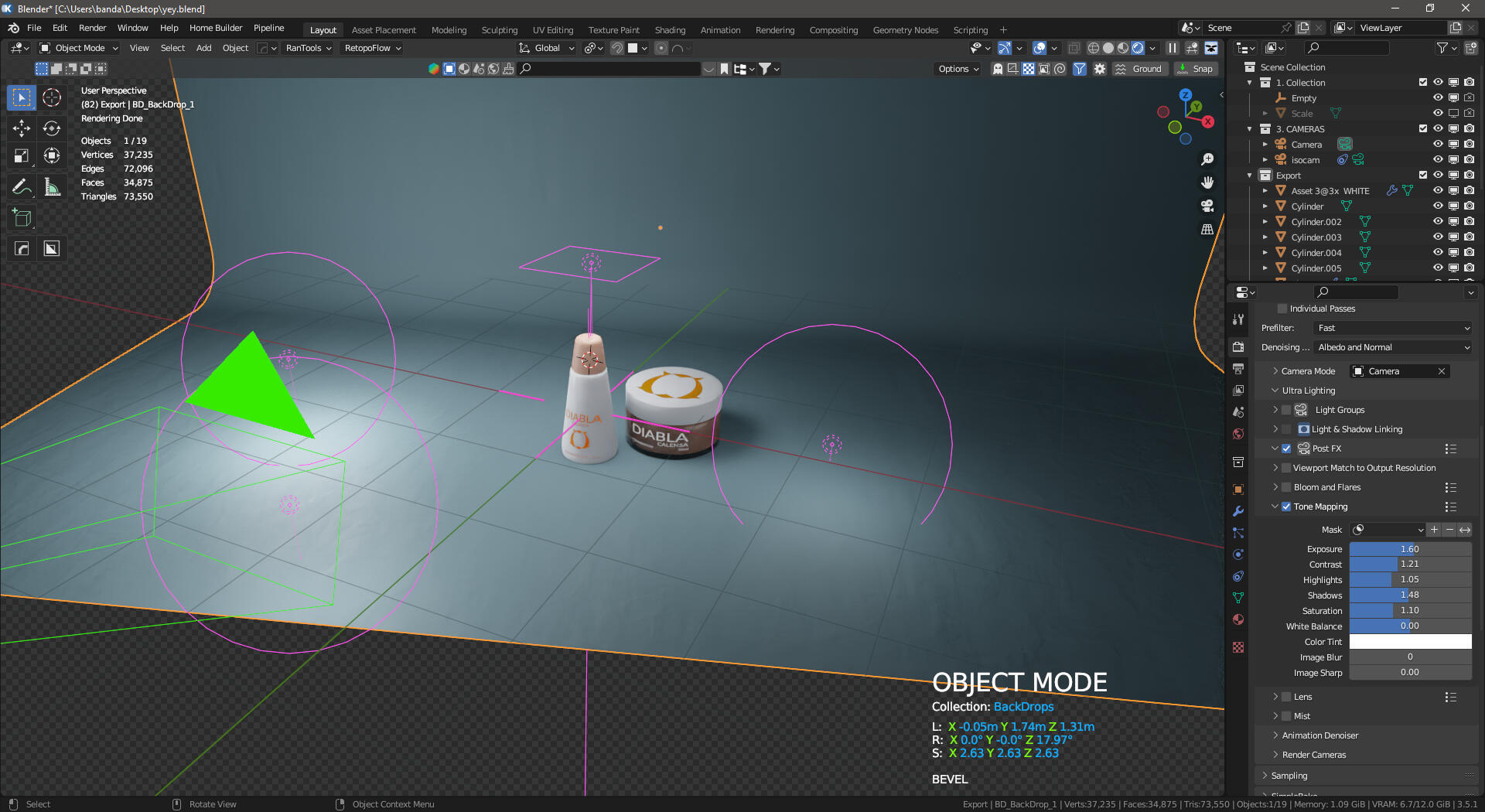 Applying Logos as Decals in Blender