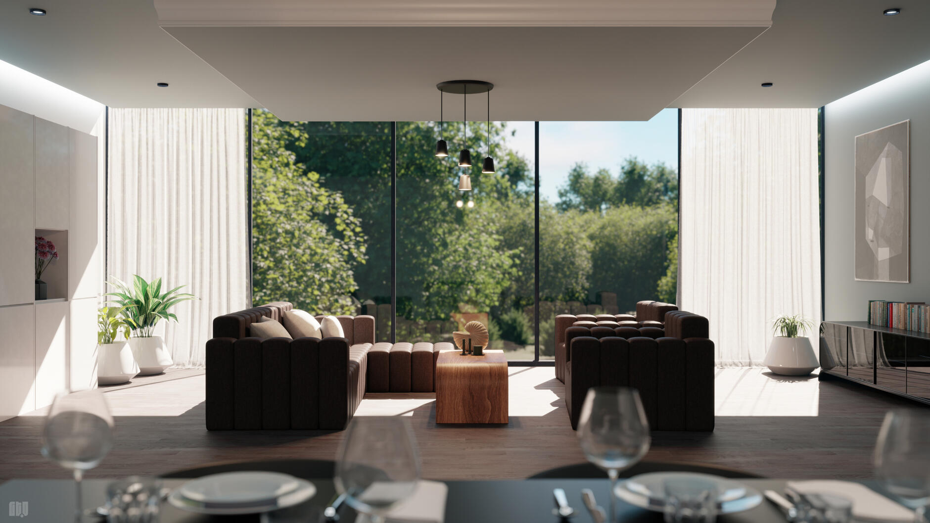 Picture Window Living Room